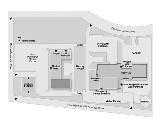 Pearland Campus Map Thumbnail