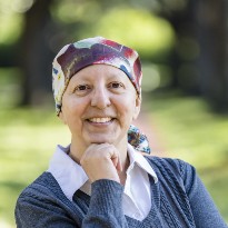 Elisa writing in her journal