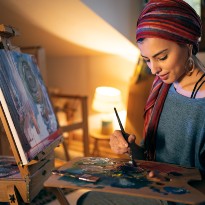 Sawleha Khanzada painting