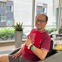 Ta-Gheng Wang in his recovery