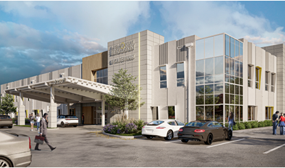 Memorial Hermann Cypress Hospital ATH Rendering