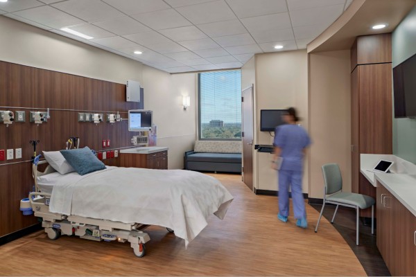 Sarofim Pavilion ICU Patient Room