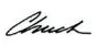 Chuck Stokes Signature