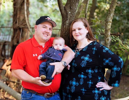 Shawn Crockett and his family