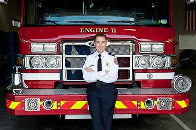 Rodney Janczak fire engine