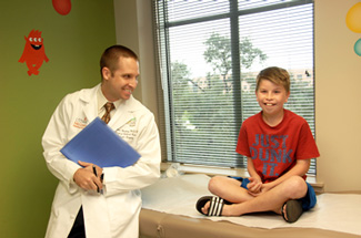 Doctor talks with CDH Patient