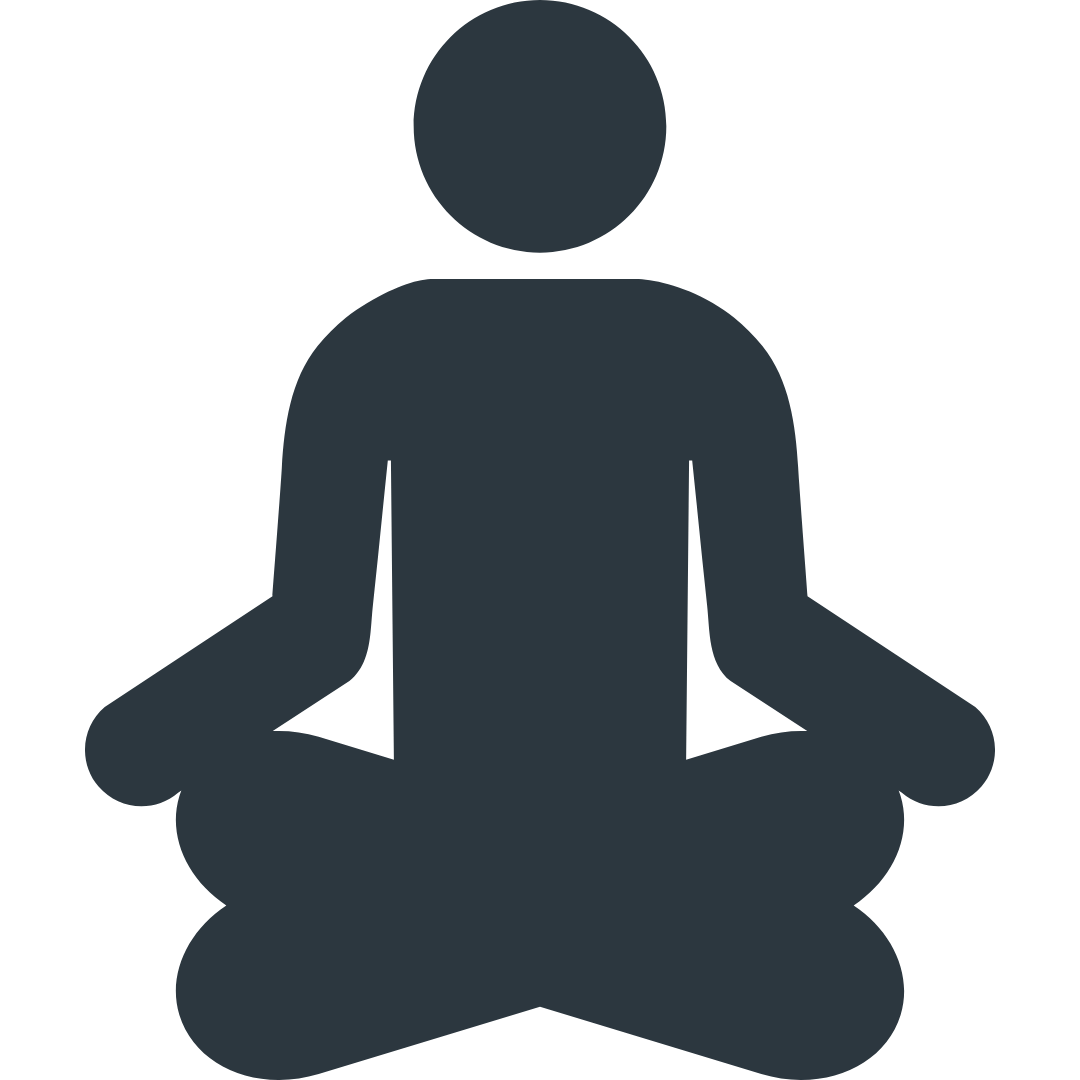 person meditating 