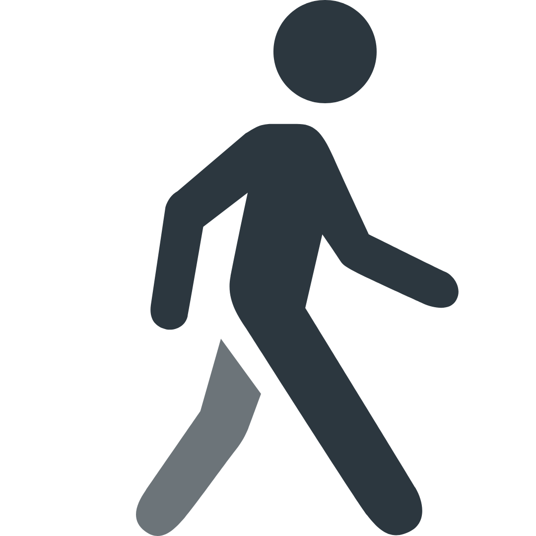 Person taking a walk