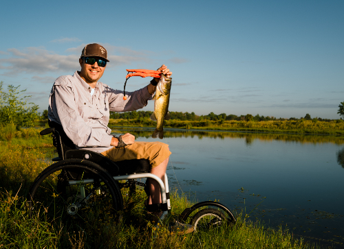 TIRR Memorial Hermann patient gets back to life in the outdoors. 