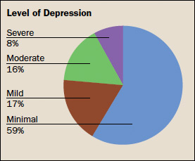 TIRR Levels of Depression