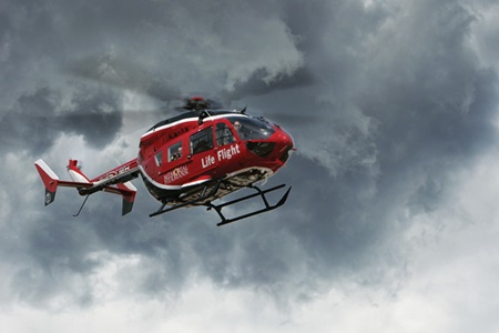 Life Flight Helicopter