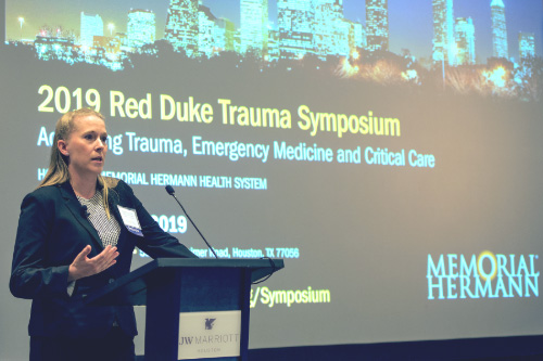 Session at Red Duke Trauma Symposium