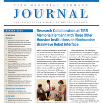 TIRR Memorial Hermann Journal Winter 2013