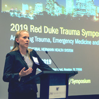 Speaker at Red Duke Trauma Symposium